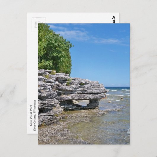 De Oever van het Punt van het hol Briefkaart (Voorkant / Achterkant)