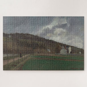 De oevers van de Marne in de winter (1866) - Pissa Legpuzzel