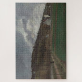 De oevers van de Marne in de winter (1866) - Pissa Legpuzzel (Verticaal)