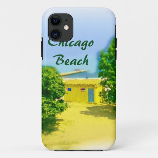 De oevers van het Chicago-strand Case-Mate iPhone Case (Achterkant)