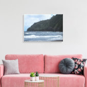 De oevers van Waipio Valley Canvas Afdruk (Insitu (Woonkamer))