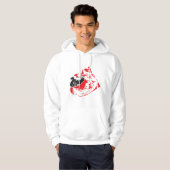 De Offbeat Swirl Hoodie (Voorkant volledig)