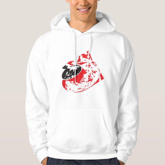 De Offbeat Swirl Hoodie (Voorkant)