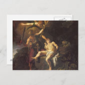 De offers Isaac, 1616 Briefkaart (Voorkant / Achterkant)