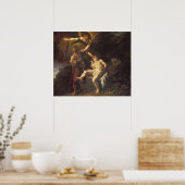 De offers Isaac, 1616 Poster (Keuken)