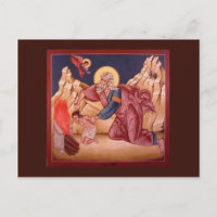 De offers van Abraham Prayer Card