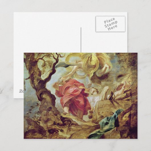 De offers van Isaac Briefkaart (Voorkant / Achterkant)