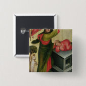 De offers van Isaac van het hoge altaar Vierkante Button 5,1 Cm (Voorkant /achterkant)