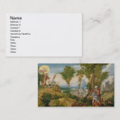 De offers van Isaac Visitekaartje (Voorkant / Achterkant)