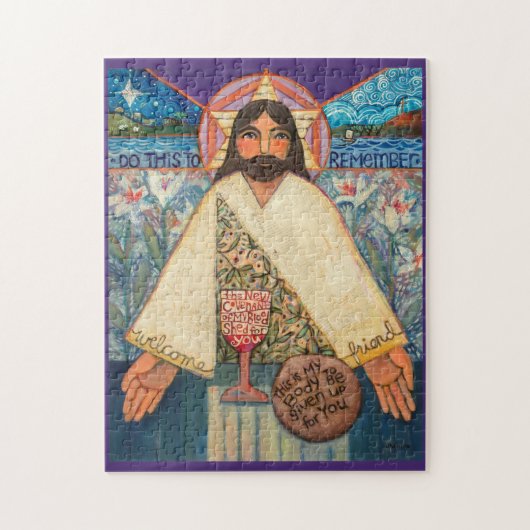De offers van Jezus Puzzle Legpuzzel (Verticaal)
