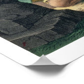 De offers van Kain en Abel, van een bijbelse afdru Poster (Hoek)