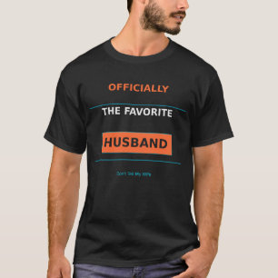 De Officieel de Favoriete Echte Man T-Shirt