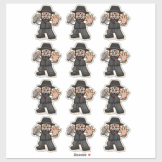 De officiële 3 inch Richard Sticker! #3inchRichard Sticker