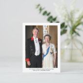 De officiële 75e verjaardagsportret van prinses An Briefkaart (Staand voorkant)