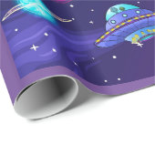 De officiële "Bengleton: Out of this World" Cadeaupapier (Rol Hoek)