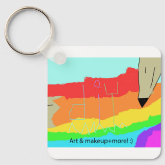 De officiële DIY meisje sleutelhanger