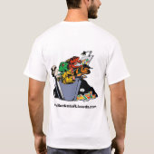 De officiële emmer van Lizards.com T-Shirt!!! T-shirt (Achterkant)