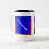 De officiële FIREFOXNEWS ONLINE™ 2 Tone Mok (Voorkant links)