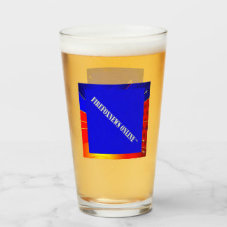 De Officiële FIREFOXNEWS ONLINE™ Drinkglas Glas