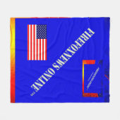 De officiële FIREFOXNEWS ONLINE™ Fleece Deken (Voorkant (Horizontaal))