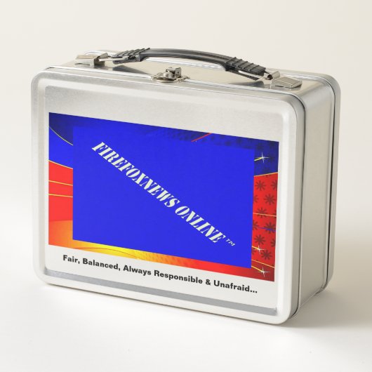 De Officiële FIREFOXNEWS ONLINE™ Lunchbox (Voorkant)