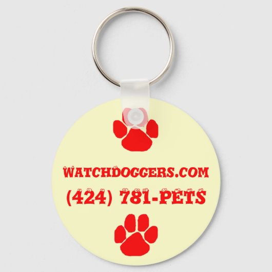 De Officiële HorlogeDoggers! Sleutelhanger (Voorkant)