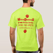 De Officiële HorlogeDoggers! T-shirt (Achterkant)