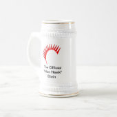 De officiële 'Moe Hawk' Stein. Bierpul (Voorkant links)