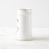 De officiële 'Moe Hawk' Stein. Bierpul (Center)