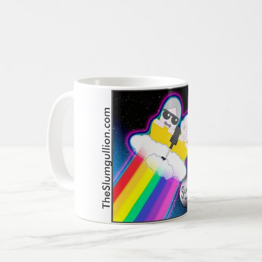 De officiële Mok Slumgullion Podcast (Voorkant links)