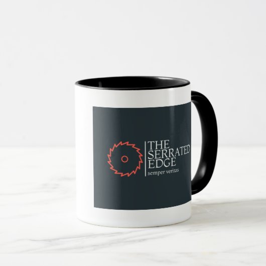 De officiële Mok van de rand (Voorkant rechts)