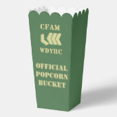 De officiële niet-officiële popcornemmer voor CFAV Bedankdoosjes (Voorkant)