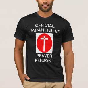 DE OFFICIËLE PERSOON VAN HET GEBED VAN DE HULP VAN T-SHIRT