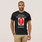 DE OFFICIËLE PERSOON VAN HET GEBED VAN DE HULP VAN T-SHIRT (Voorkant volledig)