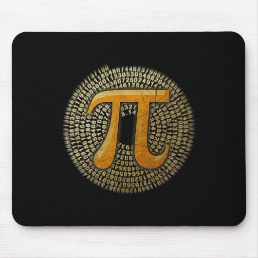 De officiële pi 3.14 spiraal pi-dag voor Wiskunde  Muismat (Voorkant)