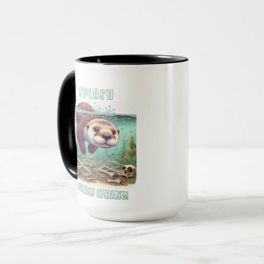De officiële Splash Mok (Voorkant links)