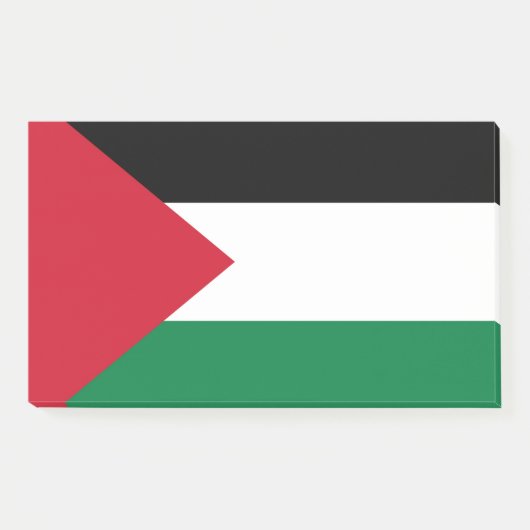 de officiële staat Palestina land vlag Post-it® Notes (Voorkant)