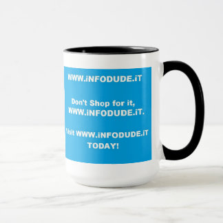 De officiële WWWW.iNFODUDE.iT Cup! Mok