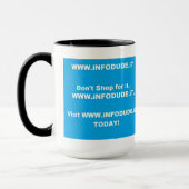 De officiële WWWW.iNFODUDE.iT Cup! Mok (Links)