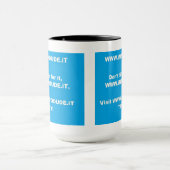 De officiële WWWW.iNFODUDE.iT Cup! Mok (Midden)