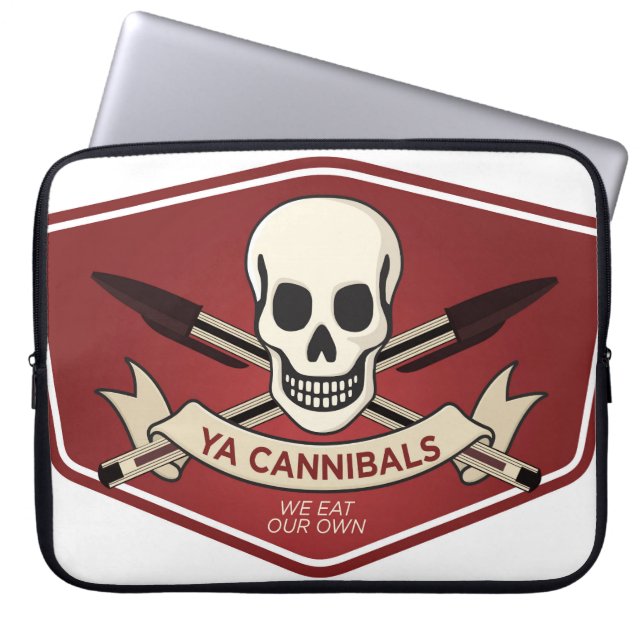 De officiële YA Cannibals laptop Sleeve (Voorkant)