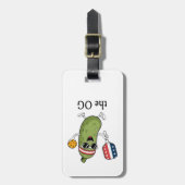 De OG Pickleballer Bagagelabel (Voorkant verticaal)