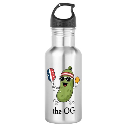 De OG Pickleballer Waterfles (Voorkant)