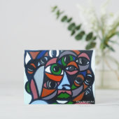 De ogen 2012 briefkaart (Staand voorkant)
