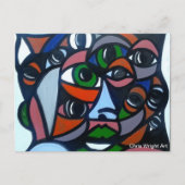 De ogen 2012 briefkaart (Voorkant)