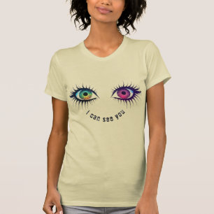 De ogen die ik je kan zien ontwerpen t-shirt
