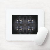 de ogen hebben een witte Muismat (Met muis)