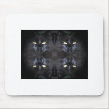 de ogen hebben een witte Muismat