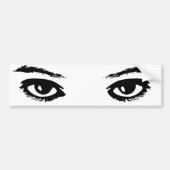 De ogen hebben het bumpersticker (Voorkant)