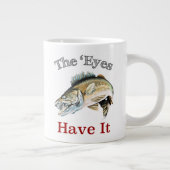 De ogen hebben het. . . Walleyes dat Grote Koffiekop (Rechts)